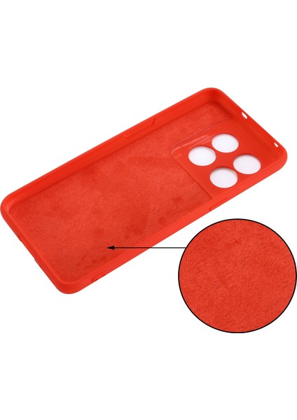 Oneplus 10T 5g/ace Pro 5g Sıvı Silikon Darbeye Dayanıklı Koruyucu Telefon Kılıfı Yumuşak Elyaf Astarlı Çizilmez Kılıf Kayışlı-Kırmızı (Yurt Dışından) fırsatları