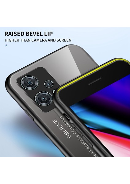 Oneplus Nord Ce 2 Lite 5g Degrade Telefon Kılıfı Temperli Cam + Sert Pc Arka Yumuşak Tpu Çerçeve Darbeye Dayanıklı Koruyucu Kılıf - Degrade Mavi Siyah (Yurt Dışından) fırsatları