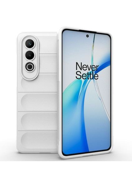 Oneplus Nord Ce4 5g Kılıf Şok Emici Tpu Cep Telefonu Koruyucu Kapak-Beyaz (Yurt Dışından)