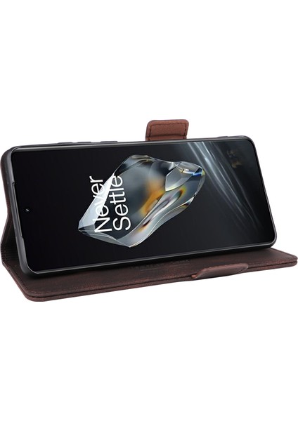 Oneplus 12 5g Deri Kılıf Cüzdan Telefon Kapağı Donanım Dekor-Kahve (Yurt Dışından) modelleri