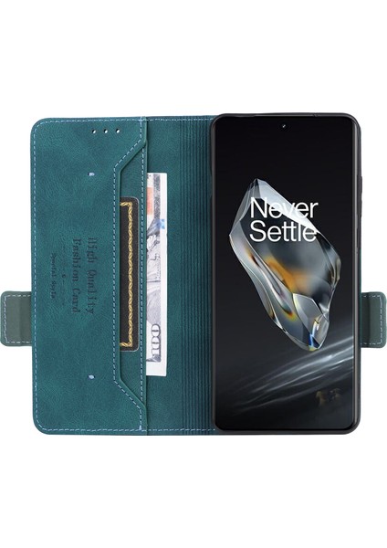 Oneplus 12 5g Deri Kılıf Cüzdan Telefon Kılıfı Donanım Dekor-Mavi (Yurt Dışından) fiyatları