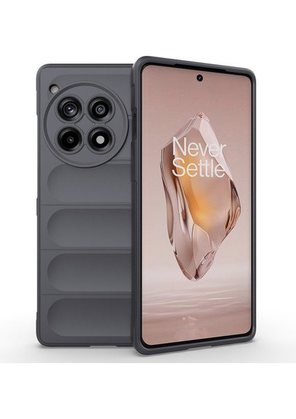 Oneplus Ace 3 5G/12R 5g Tpu Kılıf Düşmeye Karşı Dayanıklı Cep Telefonu Arka Kapağı-Koyu Gri (Yurt Dışından)