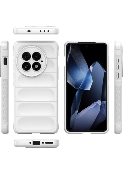Oneplus 13 Kılıf Düşmeye Karşı Yumuşak Tpu Sağlam Telefon Arka Kapağı-Beyaz (Yurt Dışından)