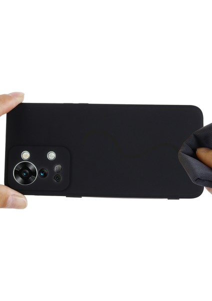 Oneplus Nord 2t 5g Silikon Telefon Kılıfı Düşmeye Dayanıklı Tampon Kapak Cep Telefonu Koruyucu-Siyah (Yurt Dışından) modelleri