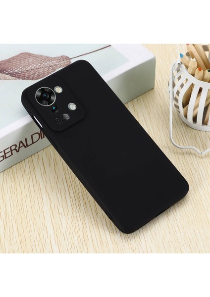Oneplus Nord 2t 5g Silikon Telefon Kılıfı Düşmeye Dayanıklı Tampon Kapak Cep Telefonu Koruyucu-Siyah (Yurt Dışından) indirimleri
