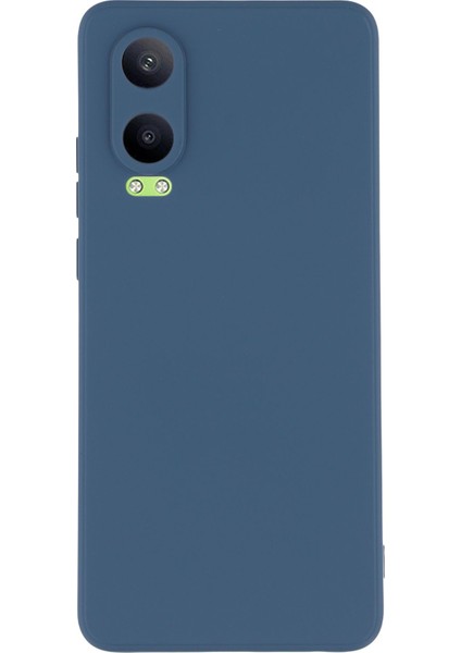 Oneplus Nord Ce4 Lite 5g/oppo K12X 5g (Çin) Kılıf Tpu Arka Yumuşak Çizilmez Fiber Astar Telefon Kılıfı-Safir (Yurt Dışından)
