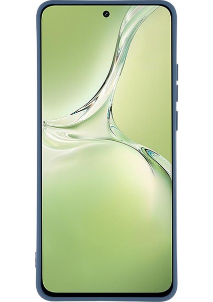 Oneplus Nord Ce4 Lite 5g/oppo K12X 5g (Çin) Kılıf Tpu Arka Yumuşak Çizilmez Fiber Astar Telefon Kılıfı-Safir (Yurt Dışından)