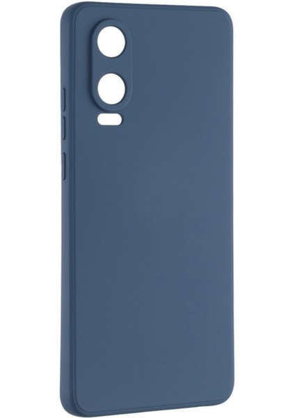 Oneplus Nord Ce4 Lite 5g/oppo K12X 5g (Çin) Kılıf Tpu Arka Yumuşak Çizilmez Fiber Astar Telefon Kılıfı-Safir (Yurt Dışından)