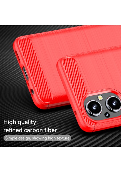 1.8mm Hava Yastığı Tpu Kılıf Fırçalanmış Yüzey Karbon Fiber Çizilmeye Dayanıklı Doku Telefon Kılıfı Isı Dağıtma Tasarımı ile Oneplus Nord N20 5g-Kırmızı (Yurt Dışından) fiyatları