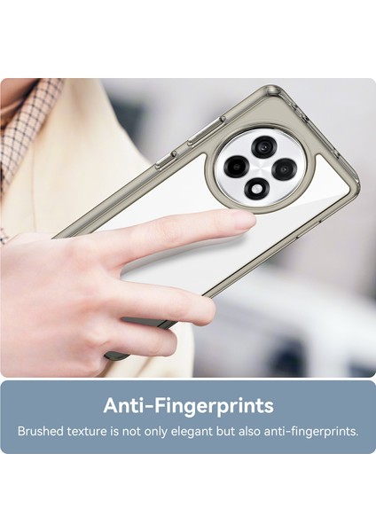 Oneplus 13R 5g/ace 5 5g/ace 5 Pro 5g Tpu+Akrilik Koruyucu Telefon Kılıfı Için Şeffaf Kılıf-Şeffaf Gri (Yurt Dışından) indirimleri