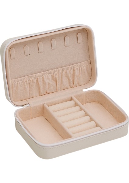 Basit Mücevher Çantası Taşınabilir Seyahat Mücevher Organizatörü (Yurt Dışından)