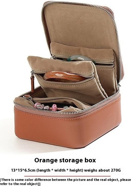 Taşınabilir Mücevher Fermuar Düzenleyici Vintage Wench Kılıfı Mücevher Çantası (Yurt Dışından)