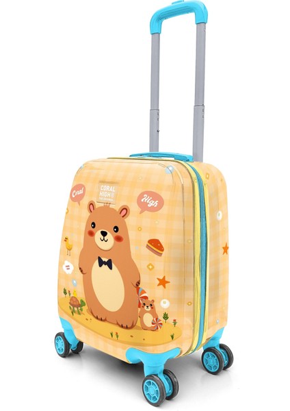 Kids Kapibara Desenli Çocuk Valizi 16797 fiyatları