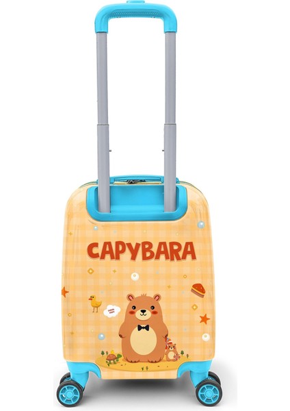 Kids Kapibara Desenli Çocuk Valizi 16797 modelleri