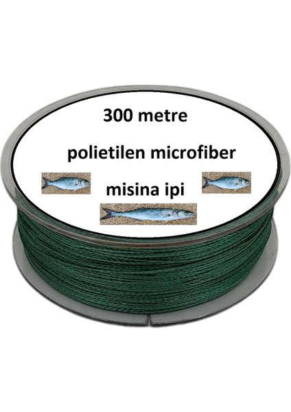 Misina 300M Polietilen Microfiber 2.0 Ip Misina Yeşil
