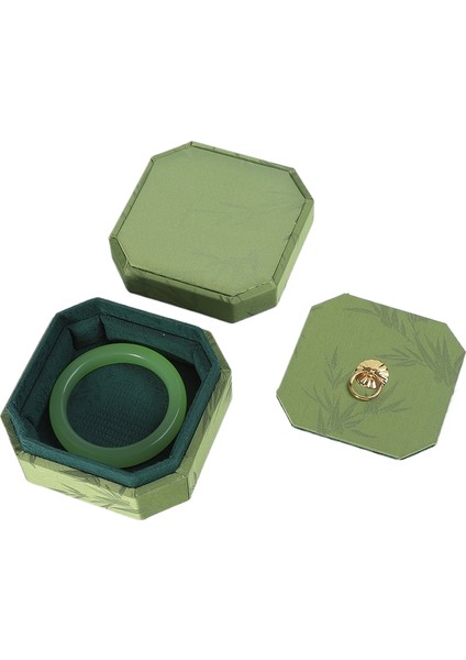 Sekizgen Cennet ve Dünya Örtüsü Bez Kutusu Bilezik Kutusu Oyun Yeşim Dize Saklama Kutusu Ambalaj Kutusu (Yurt Dışından)