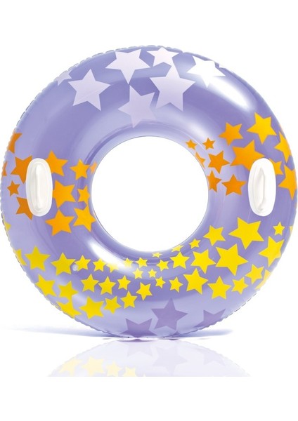 59256 Tutamaçlı Girdap Halkaları Desenli Simit 91 cm