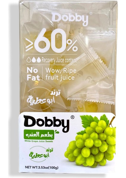 White grape Juice Gummy 100 gr
