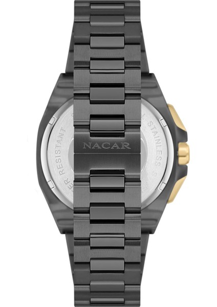 Safir Cam Spor Gri Erkek Kol Saati NC08-29430493-GNCM