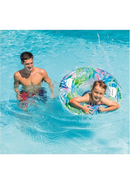 ISC58263 Intex Tutmaçlı Desenli Simit 97 cm fırsatları