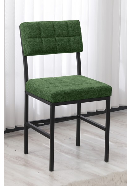 Dubai Modeli Kare Mutfak Masa Sandalye Takımı, 2 Sandalye 1 Sabit Ceviz Masa 70X70 Cm, Keten Kumaş fiyatları