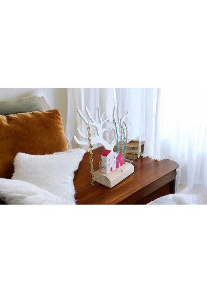 Ahşap Takı Organizer Kolye Askı Standı, Şık ve Kullanışlı Tasarım, Düzen Sağlar. fırsatları