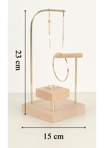 Ahşap Takı Düzenleyici, Küpe, Bileklik, Yüzük Standı, Şık ve Fonksiyonel Organizer modelleri