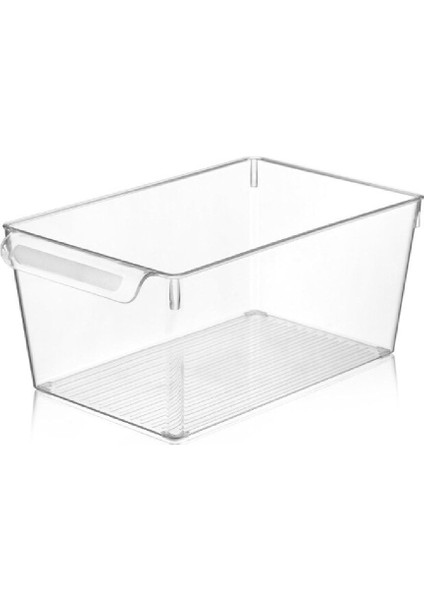 Büyük Boy Şeffaf Kapaklı Buzdolabı Organizeri - Pratik ve Şeffaf Çözüm fırsatları