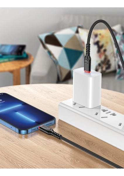 X59 Victory 20W 2 Metre Type-C To Lightning Pd Hızlı Şarj Kablosu fırsatları
