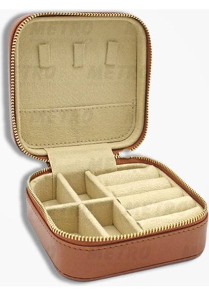 Şık Deri Takı ve Mücevher Çantası, Zarif ve Kullanışlı Tasarım