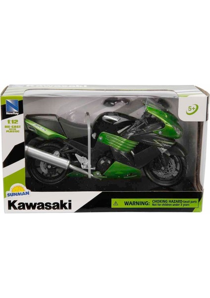 57433 1:12 Kawasaki Zx-14 2011 Model Motor -Sunman