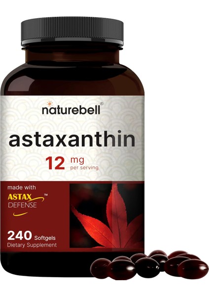 Astaxanthin 12 mg 240 Softgels