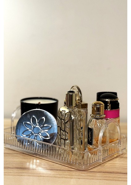 Şeffaf Makyaj ve Kozmetik Düzenleyici, Dayanıklı Polikarbonat Raf modelleri