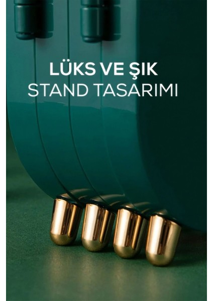 Yeşil Katlanabilir Aynalı 3 Bölmeli Takı Düzenleyici, Seyahat Için Mükemmel Organizer indirimleri