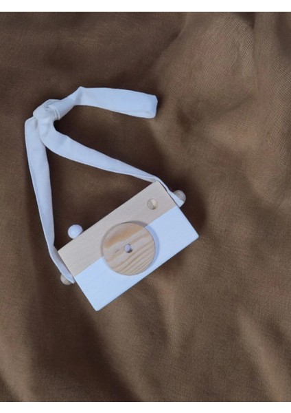Ahşap Waldorf Fotoğraf Makinesi, Eğitici Bebek Kamera Oyuncağı 2 3 4 5 6 Yaşındaki Erkek Kız, Çocuklar Için En Iyi Doğum Günü Hediyesi