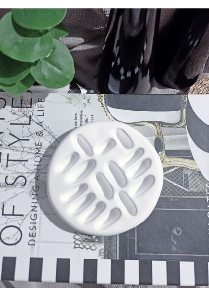 Beyaz Taş Yüzüklük, Şık ve Kullanışlı Ev Dekoru Öğesi fiyatları