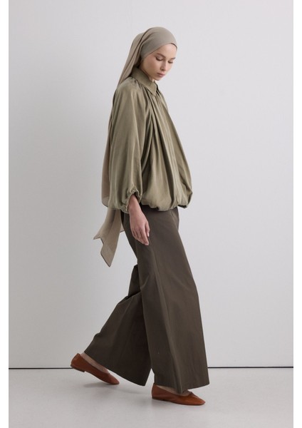 Paris Ipeği Vizon Renk Pamuklu Şal