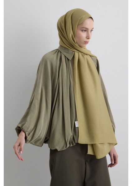 Paris Ipeği Sedef Yeşil Renk Pamuklu Şal modelleri