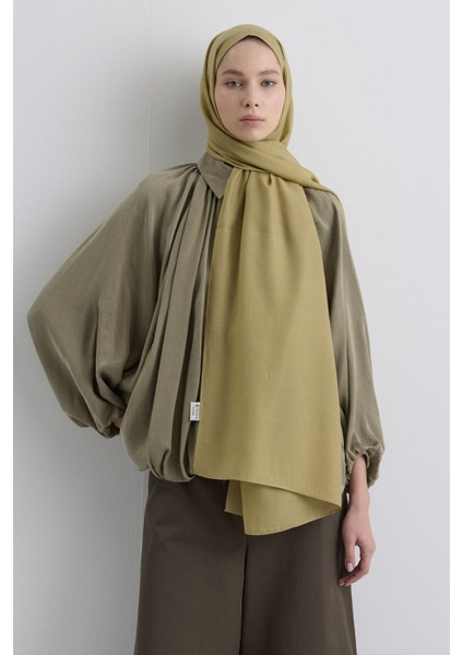 Paris Ipeği Sedef Yeşil Renk Pamuklu Şal indirimleri
