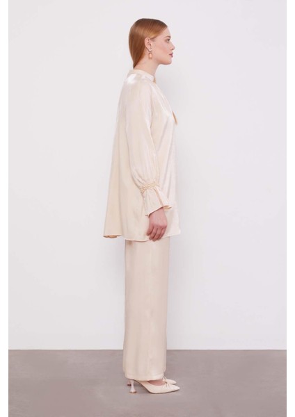 Bej Taş Detaylı Ikili Takım modelleri