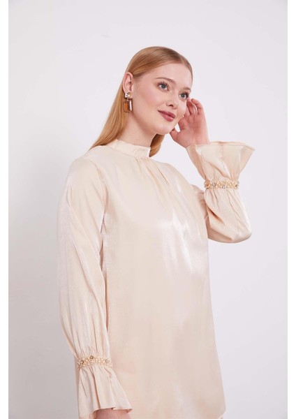 Bej Taş Detaylı Ikili Takım fırsatları