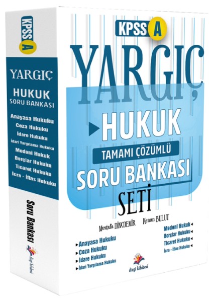 Yayınları 2025 Yargıç Kpss A Hukuk Tamamı Çözümlü Soru Bankası Seti