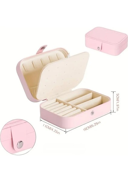 Çok Amaçlı Takı Organizer Çanta, Siyah, Kolye, Küpe ve Yüzük Saklama Çözümü fiyatları