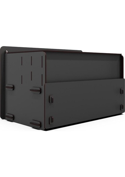 gri Ahşap 10 Gözlü Çekmeceli Takı ve Makyaj Düzenleyici fırsatları