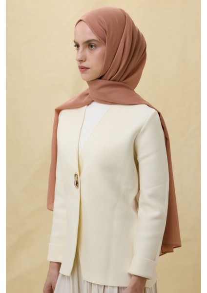 Paris Ipeği Soğan Kabuğu Renk Pamuklu Şal