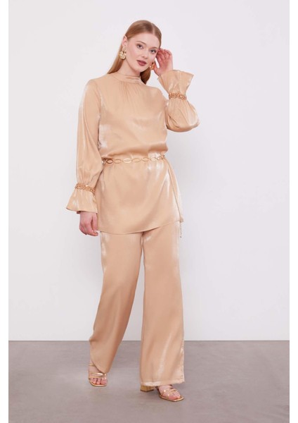 Camel Taş Detaylı Ikili Takım fiyatları