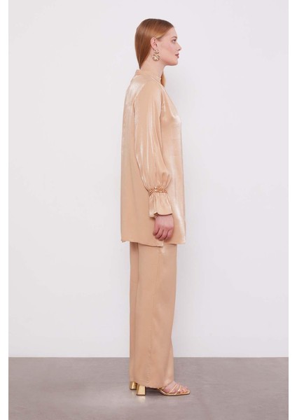 Camel Taş Detaylı Ikili Takım modelleri