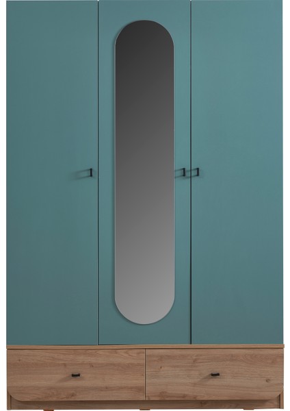 Valon 3 Kapaklı Gardrop (Melisa)