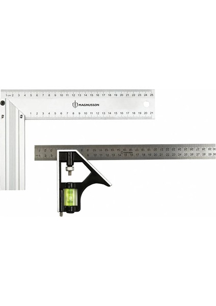 Magnusson 2 Parça Kombine Gönye Seti 250MM-300MM