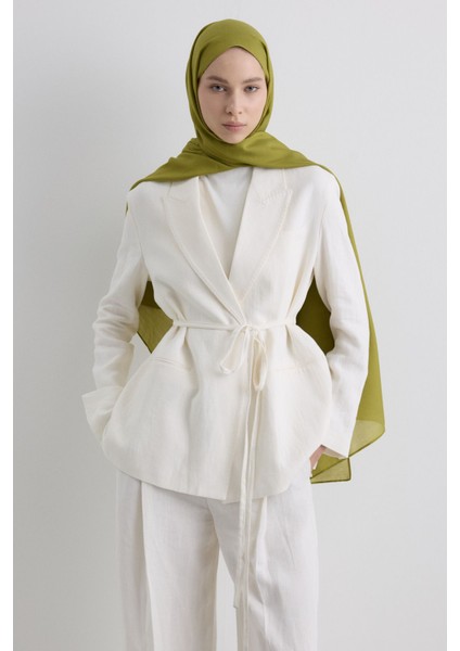 Paris Ipeği Lime Yeşil Renk Pamuklu Şal fırsatları